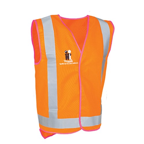 SAFETY VEST NIGHT ONLY PINK - XL 